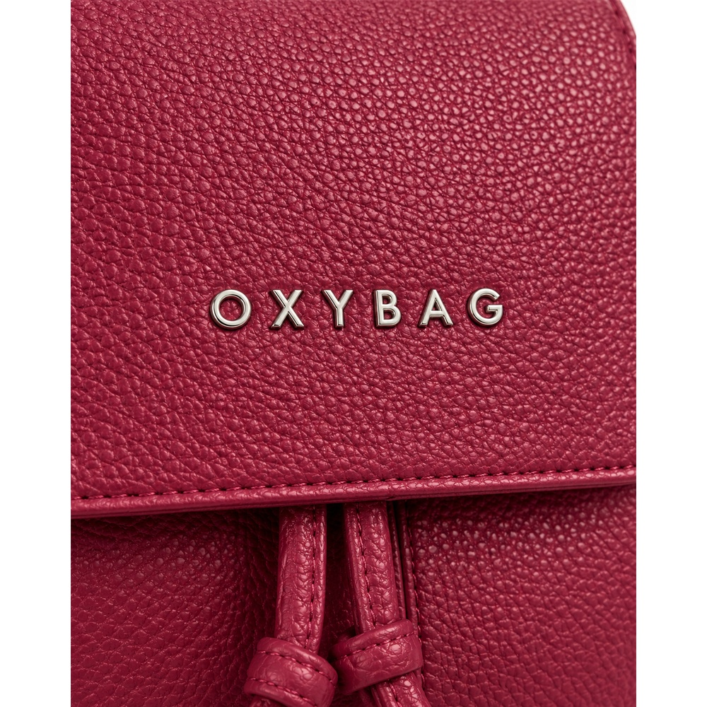 Dámský batoh LUXY Leather Bordeaux